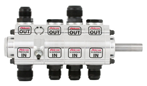Oil Pump - R4 - Dry Sump - 4 Stage - External - High Volume - Left Side - Universal - Each Oil Pump - R4 - Dry Sump - 4 Stage - External - High Volume - Left Side - Universal - Each