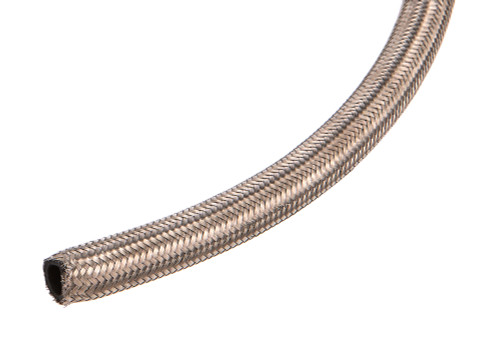 Hose - 200 Series - 10 AN - 20 ft - Braided Stainless / Rubber - Natural - Each