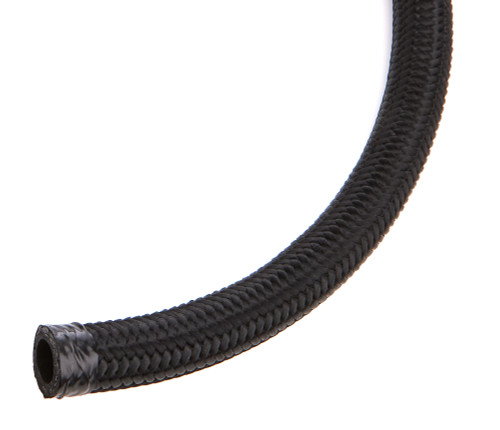 Hose - 230 Series - 8 AN - 20 ft - Braided Nylon / Rubber - Black - Each