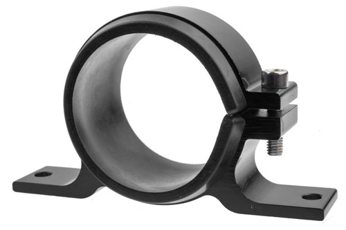 Fuel Filter Bracket - 4651 Series - 2.26 in Diameter - Aluminum - Black Anodized - 4651 Series Fuel Filters - Each Fuel Filter Bracket - 4651 Series - 2.26 in Diameter - Aluminum - Black Anodized - 4651 Series Fuel Filters - Each