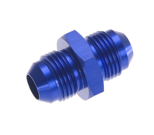 Fitting - Adapter - 815 Series - Straight - 3 AN Male to 3 AN Male - Aluminum - Blue Anodized - Each