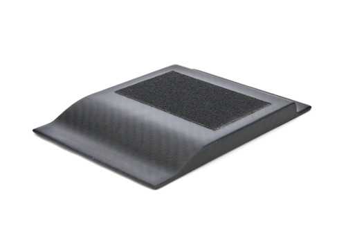 Heel Riser - 0.5 in Tall - 4.25 in Wide - Non-Skid Pad - Carbon Fiber - Natural - Each
