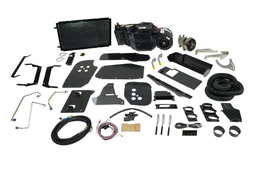 Air Conditioning Evaporator Kit - Gen V SureFit - Brackets / Condenser / Compressor / Evaporator / Hardware / Wiring - With Factory Air - GM B-Body 1964 - Kit