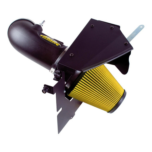 Air Induction System - Performance Air Intake System - Reusable Dry Filter - Plastic - Black - GM V6 - Cadillac CTS 2009-15 - Kit