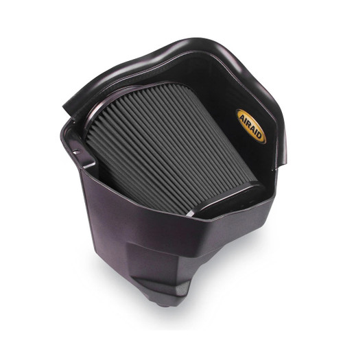 Air Induction System - Performance Air Intake System - Reusable Dry Filter - Plastic - Black - Mopar Hemi Gen III - Chrysler 300 / Dodge Challenger / Dodge Charger 2011-22 - Kit