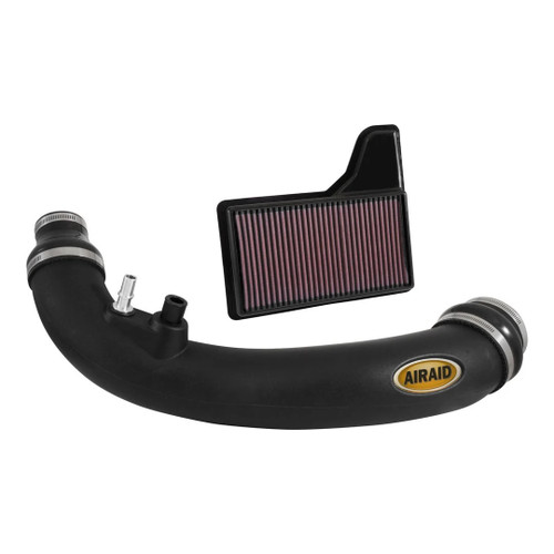 Air Induction System - Airaid Jr - Reusable Oiled Filter - Plastic - Black - Ford Ecoboost 4-Cylinder - Ford Mustang 2015-23 - Kit Air Induction System - Airaid Jr - Reusable Oiled Filter - Plastic - Black - Ford Ecoboost 4-Cylinder - Ford Mustang 2015-23 - Kit