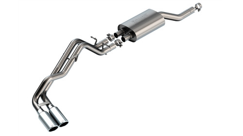 Exhaust System - S-Type - Cat-Back - 2-1/4 in Diameter - Ford EcoBoost 4-Cylinder - Ford Midsize Truck 2024-25 - Kit Exhaust System - S-Type - Cat-Back - 2-1/4 in Diameter - Ford EcoBoost 4-Cylinder - Ford Midsize Truck 2024-25 - Kit