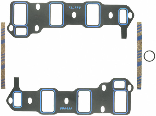 Intake Manifold Gasket - Printoseal - 0.06 in Thick - 1.32 x 2.35 in Rectangular Port - Composite - Buick V6 - Kit