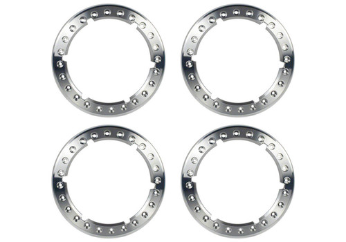 Beadlock Ring - Hardware Included - Aluminum Polished - 17 in Wheels - Ford Fullsize Truck 2017-25 - Kit