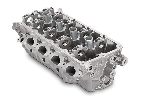 Cylinder Head - Passenger Side - Bare - 1.508 / 1.280 in Valves - 209 cc Intake - Aluminum - Ford Coyote 5.2L - Each