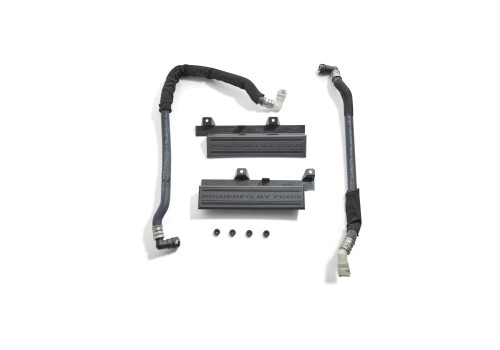 Engine Dress Up Kit - Trim Brackets / Heater Hoses / Hardware Included - Ford Coyote - Ford Mustang 2018-23 - Kit