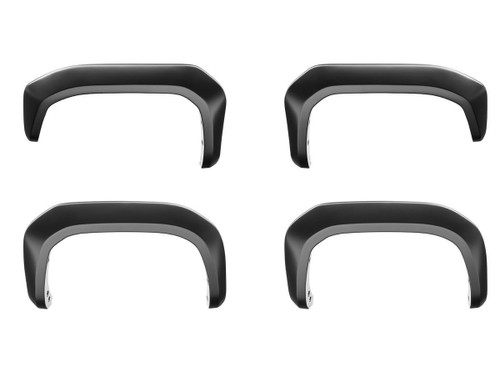 Fender Flare - Extend-A-Fender - Front / Rear - 2.1 in Wide - Plastic - Black - GM Fullsize Truck 2020-25 - Kit
