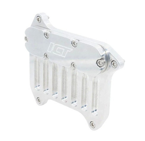 Oil Cooler Adapter - Blockoff Plate - Bolt-On - Aluminum - Natural - GM LT-Series - Each