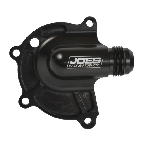 Water Pump Housing - Mechanical - 12 AN Male Inlet - Aluminum - Black Anodized - Yamaha Micro Sprint - Each