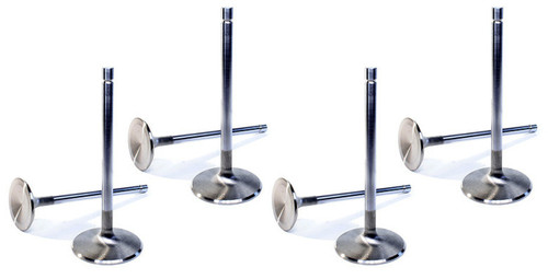 Intake Valve - Race Series - 2.100 in Head - 0.312 in Valve Stem - 4.990 in Long - Stainless - Mopar Gen III Hemi - Set of 8