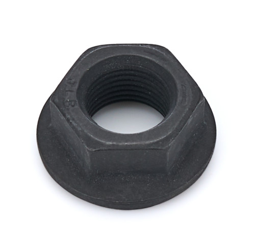 Lug Nut - 5/8-18 in Right Hand Thread - Hex Head - Flat Seat - Open End - Steel - Black Oxide - Each