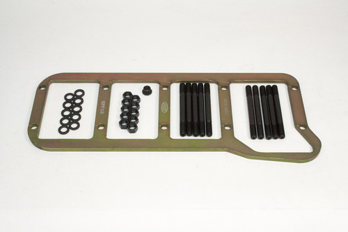Main Cap Girdle - 0.375 in Thick - Hardware Included - Steel - Cadmium Plated - Big Block Ford 460 - Kit Main Cap Girdle - 0.375 in Thick - Hardware Included - Steel - Cadmium Plated - Big Block Ford 460 - Kit