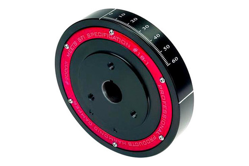 Harmonic Balancer - PowerForce Plus - 8.000 in OD - SFI 18.1 - Steel - Black - External Balance - Small Block Chevy - Each