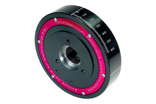 Harmonic Balancer - PowerForce Plus - 8.000 in OD - SFI 18.1 - Steel - Black - External Balance - Big Block Chevy - Each Harmonic Balancer - PowerForce Plus - 8.000 in OD - SFI 18.1 - Steel - Black - External Balance - Big Block Chevy - Each