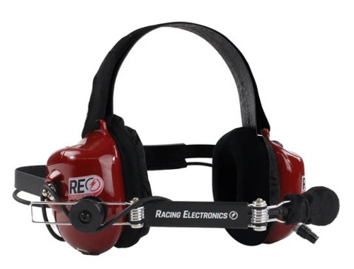 Headset - Gemini-5 - Single Intercom - Push-To-Talk Switch - Plastic - Red - Each Headset - Gemini-5 - Single Intercom - Push-To-Talk Switch - Plastic - Red - Each