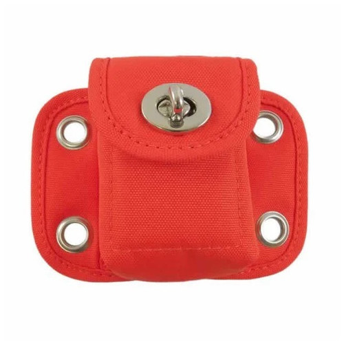 Storage Pouch - Transponder - Zip-Tie Mount - Nylon - Orange - Raceiver G3 Transponders - Each