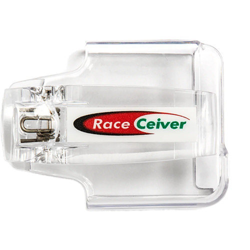 Radio Receiver Holder - Belt Clip - Plastic - Clear - Raceiver Element Radio Receivers - Each Radio Receiver Holder - Belt Clip - Plastic - Clear - Raceiver Element Radio Receivers - Each