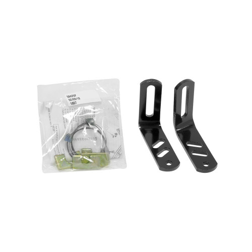 Mounting Brackets - Fifth Wheel Rails - Steel - Black Powder Coat - Reese Fifth Wheels - Ford Fullsize Truck 2005-21 - Kit