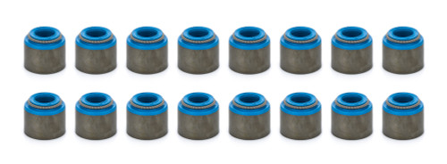 Valve Stem Seal - 11/32 in Valve Stem - 0.630 in Guide OD - Viton - Set of 16