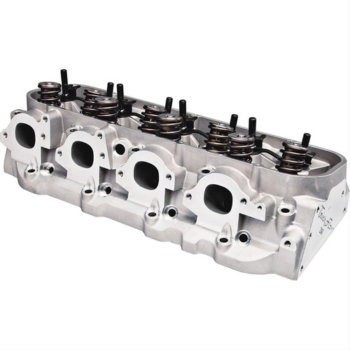 Cylinder Head - PowerOval - Assembled - 2.190 / 1.880 in Valves - 280 cc Intake - 113 cc Chamber - 1.550 in Springs - Aluminum - Big Block Chevy - Each