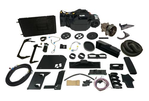 Air Conditioning Evaporator Kit - Gen V SureFit - Brackets / Controls / Condenser / Compressor / Drier / Evaporator / Hardware / Wiring - Chevy Corvette 1978-82 - Kit
