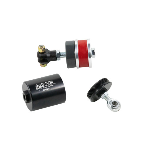 6th Coil - Bolt-On - 50 / 60 Durometer Bushings Included - Aluminum - Black Anodized - Kit 6th Coil - Bolt-On - 50 / 60 Durometer Bushings Included - Aluminum - Black Anodized - Kit