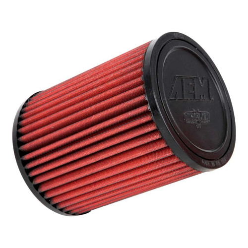 Air Filter Element - DryFlow - Clamp-On - Round - 5 in Diameter - 6.5 in Tall - 3 in Flange - Synthetic - Red - Universal - Each Air Filter Element - DryFlow - Clamp-On - Round - 5 in Diameter - 6.5 in Tall - 3 in Flange - Synthetic - Red - Universal - Each