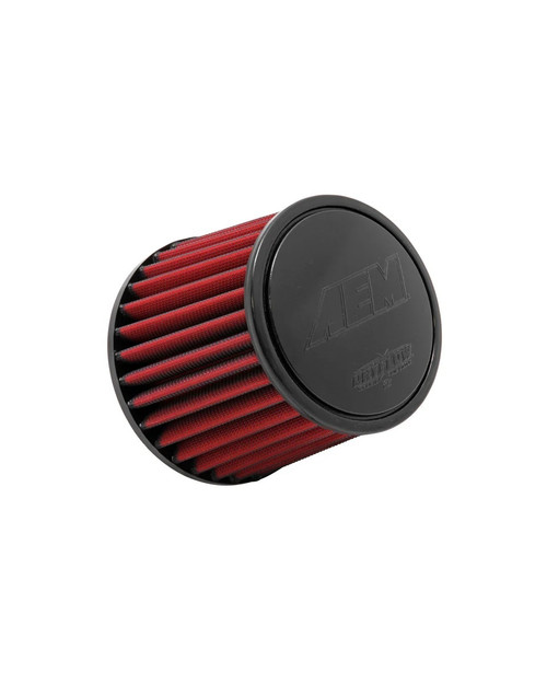 Air Filter Element - DryFlow - Clamp-On - Conical - 6 in Base - 5-1/8 in Top Diameter - 5-1/4 in Tall - 3-1/2 in Flange - Synthetic - Red - Universal - Each Air Filter Element - DryFlow - Clamp-On - Conical - 6 in Base - 5-1/8 in Top Diameter - 5-1/4 in Tall - 3-1/2 in Flange - Synthetic - Red - Universal - Each