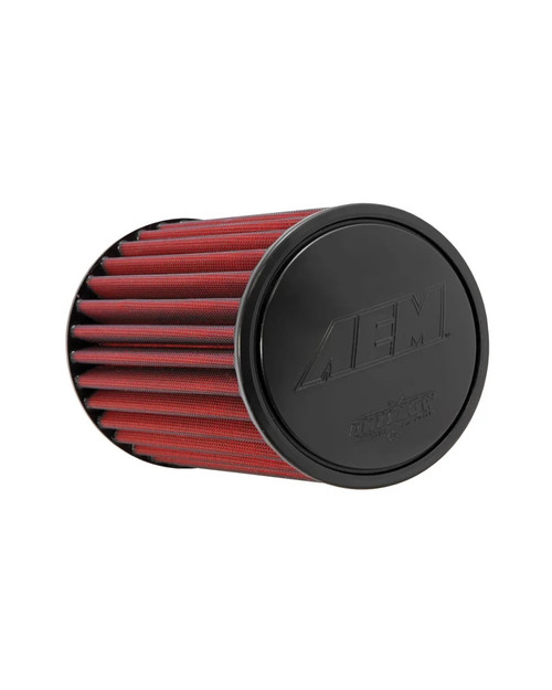 Air Filter Element - DryFlow - Clamp-On - Conical - 6 in Base - 5-1/8 in Top Diameter - 9-3/16 in Tall - 4 in Flange - Synthetic - Red - Universal - Each Air Filter Element - DryFlow - Clamp-On - Conical - 6 in Base - 5-1/8 in Top Diameter - 9-3/16 in Tall - 4 in Flange - Synthetic - Red - Universal - Each