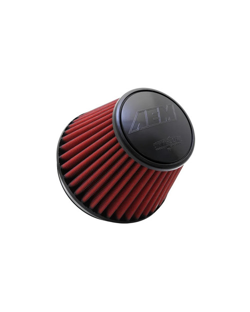 Air Filter Element - DryFlow - Clamp-On - Conical - 7-1/2 in Base - 4-3/4 in Top Diameter - 5-1/4 in Tall - 6 in Flange - Synthetic - Red - Universal - Each Air Filter Element - DryFlow - Clamp-On - Conical - 7-1/2 in Base - 4-3/4 in Top Diameter - 5-1/4 in Tall - 6 in Flange - Synthetic - Red - Universal - Each
