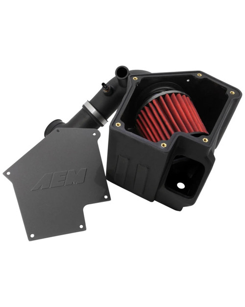 Air Induction System - Cold Air Intake - Reusable Dry Filter - Plastic - Black - Mitsubishi Lancer - 2009-14 - Kit