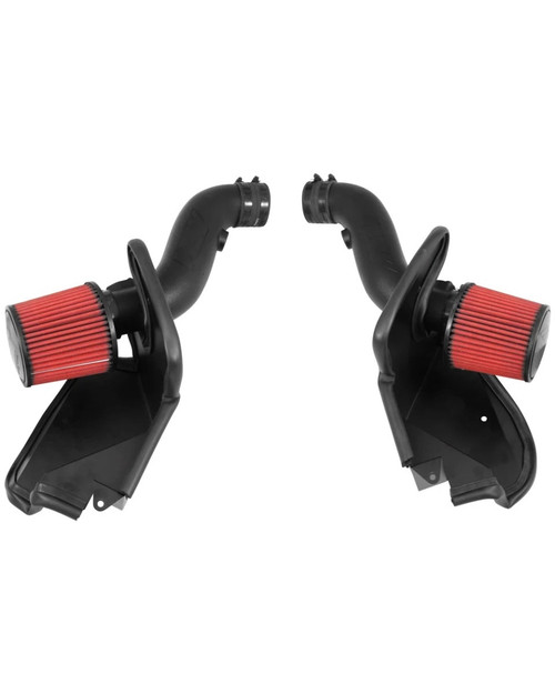 Air Induction System - Cold Air Intake - Reusable Dry Filter - Plastic - Black - Infiniti M37 2011-13 / Infiniti Q70 2014-17 - Kit