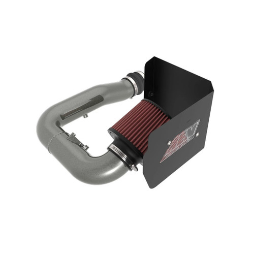 Air Induction System - Cold Air Intake - Reusable Dry Filter - Aluminum - Gray Powder Coat - Subaru WRX 2022-23 - Kit