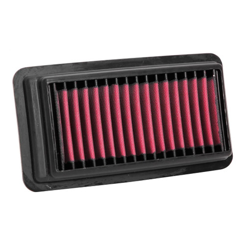 Air Filter Element - DryFlow - Panel - 8.875 in x 5.438 in - 1.5 in Tall - Synthetic - Red - Honda Civic / CR-V 2015-22 - Each