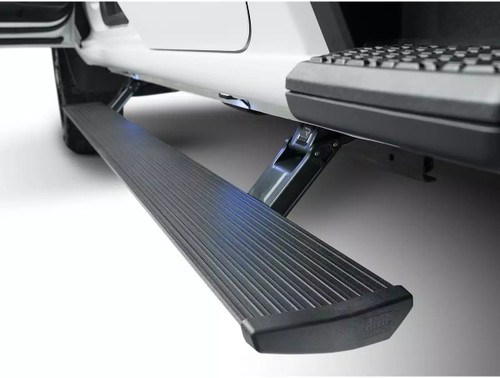 Step Bars - PowerStep - Power-Deploying - Mount Kit Included - Aluminum - Black Anodized - SuperCrew - Ford Midsize Truck 2024 - Kit
