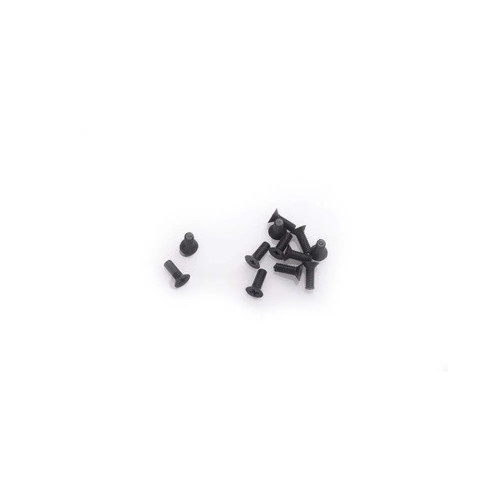 Helmet Screw Kit - Steel - Black - GTX3 / BR1 - Set of 12