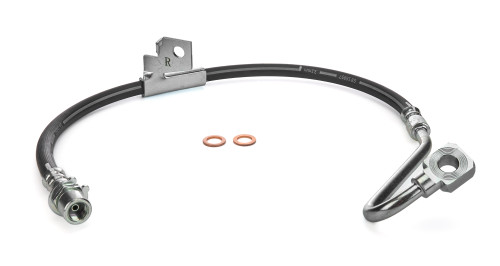 Brake Hose - Passenger Side - Front - DOT Approved - Rubber - GM Compact SUV 2000-05 - Each