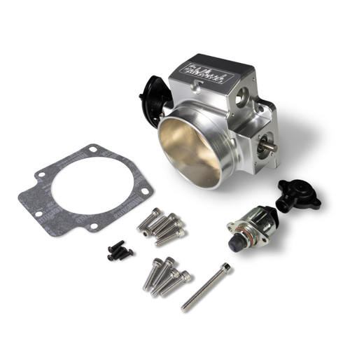 Throttle Body - Pro-Flo XT - 1000 CFM - LS-Series Bolt Pattern - 90 mm Single Blade - Aluminum - Natural - GM LS-Series - Each