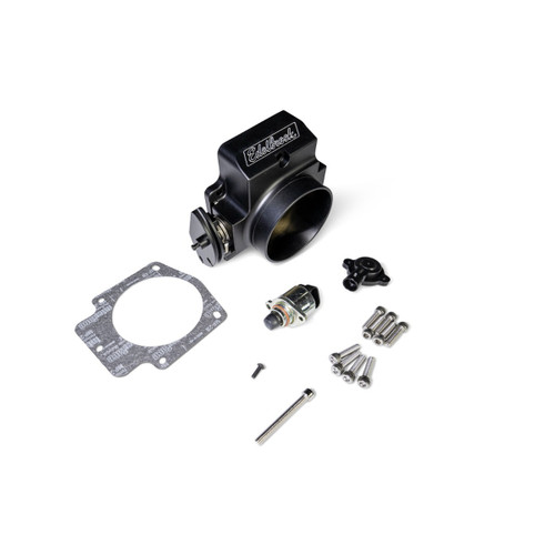 Throttle Body - Pro-Flo XT - 1000 CFM - LS-Series Bolt Pattern - 90 mm Single Blade - Aluminum - Black Powder Coat - GM LS-Series - Each