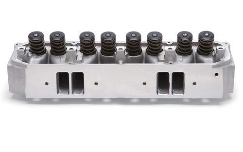Cylinder Head - Performer RPM - Assembled - 2.140 / 1.810 in Valves - 210 cc Intake - 88 cc Chamber - 1.550 in Springs - Angle Plug - Aluminum - Mopar B / RB-Series - Each