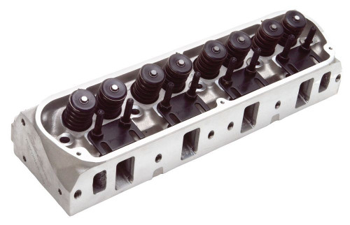Cylinder Head - Performer RPM - Assembled - 2.020 / 1.600 in Valves - 170 cc Intake - 60 cc Chamber - 1.460 in Springs - Angle Plug - Aluminum - Small Block Ford - Each