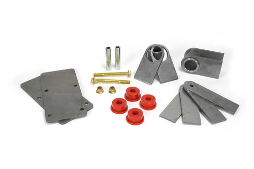 Motor Mount - Weld-On - Bushings / Hardware / Mounting Tabs Included - Steel - Natural - GM GenV LT-Series - Kit