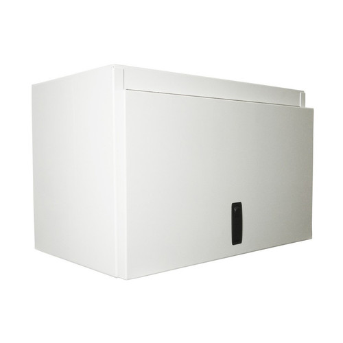 Overhead Cabinet - Wall Mount - 24 in W x 13.5 in D - 15.411 in Tall - Aluminum - White Powder Coat - Each