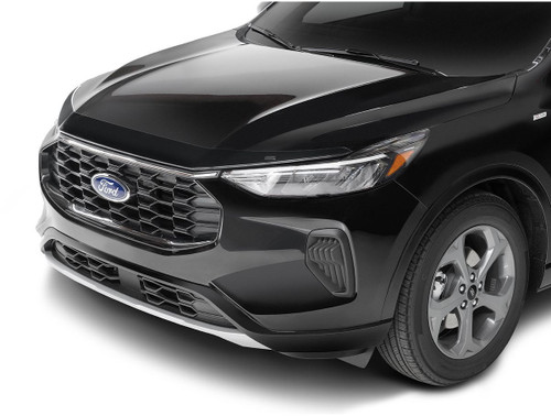 Bug Deflector - Aeroskin Low Profile - Stick-On - Plastic - Dark Smoke - Ford Compact SUV 2023-25 - Each
