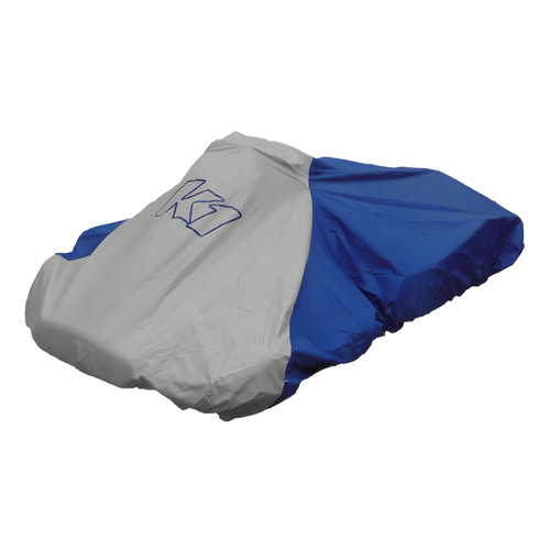 Car Cover - Indoor / Outdoor - Waterproof - Nylon - Gray / Blue - Kart - Each